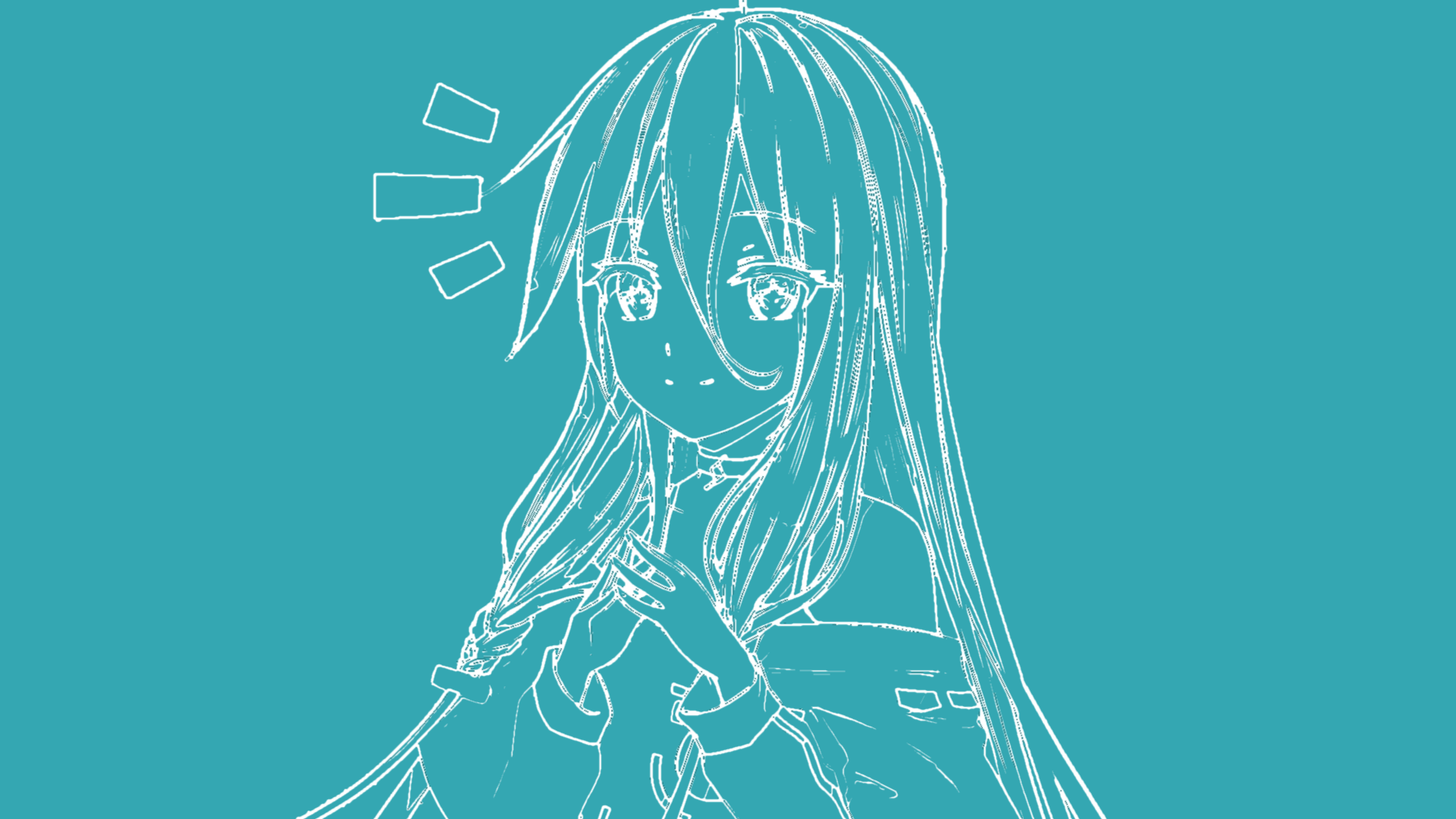 黒板落書き風